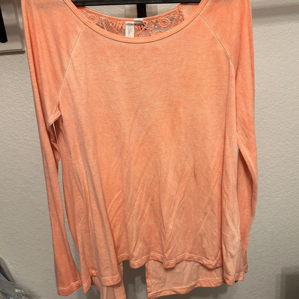 Pretty orange blouse